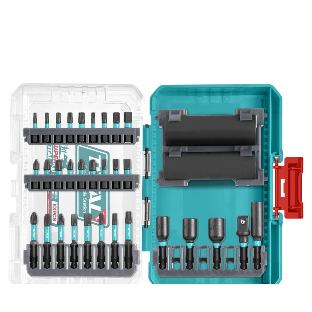 SET PUNTAS DESTORNILLASDOR DE IMPACTO 33PCS ESTUCHE INDUSTRIAL - TACSDL633061