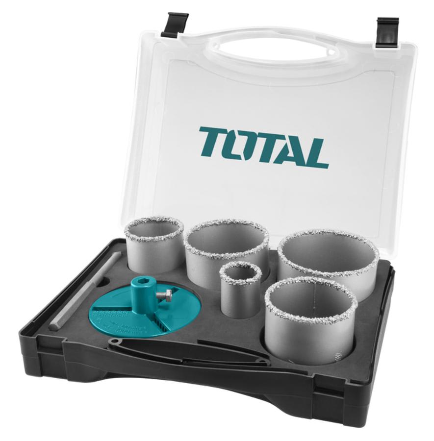 SET DE SIERRAS COPAS PARA CONCRETO 7 PCS TOTAL1