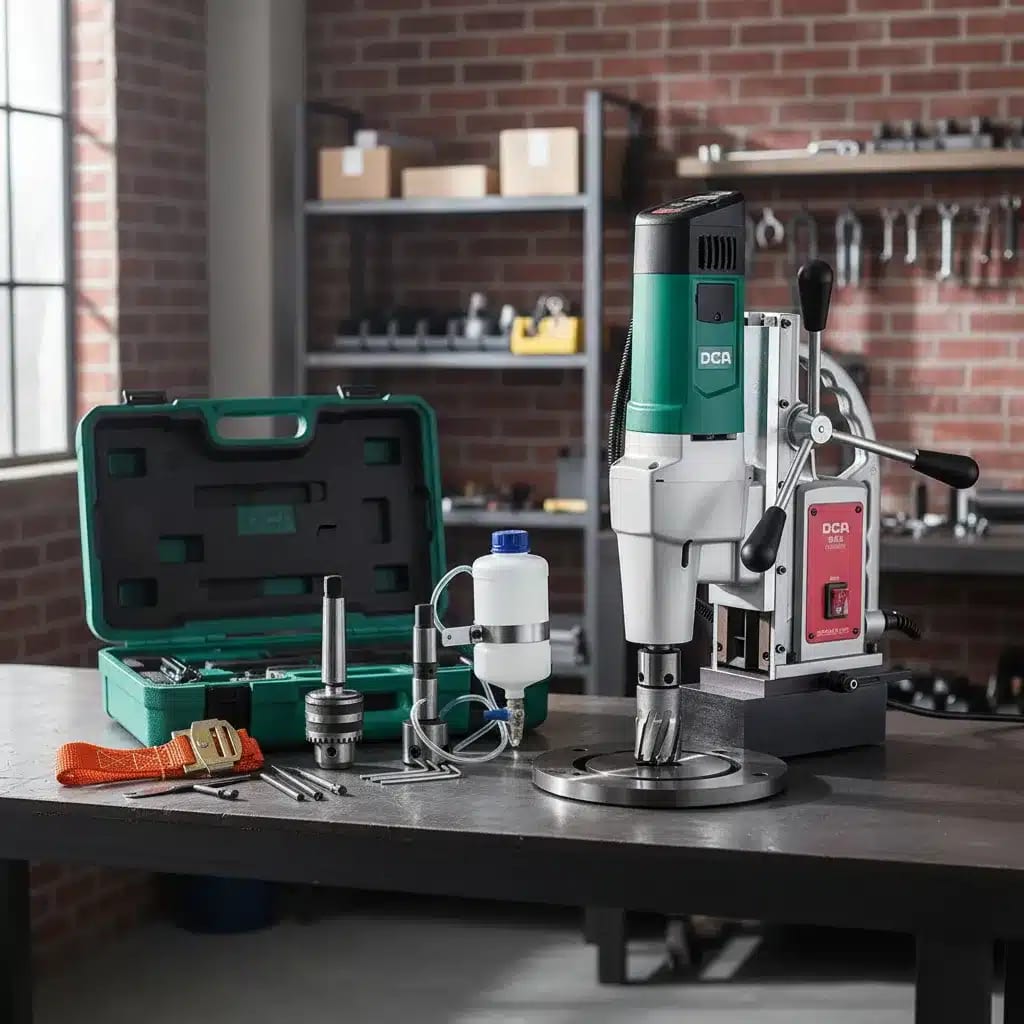 TALADRO MAGNETICO TRIPLE FUNCIÓN 1600W 23/50MM 15000N MT3 - AJC02-232