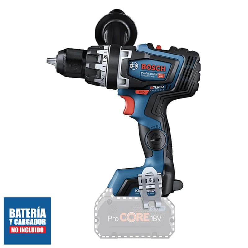 Taladro Percutor 1/2 Biturbo Gsb 18v-150 C/ L-boxx Sin Bat.1