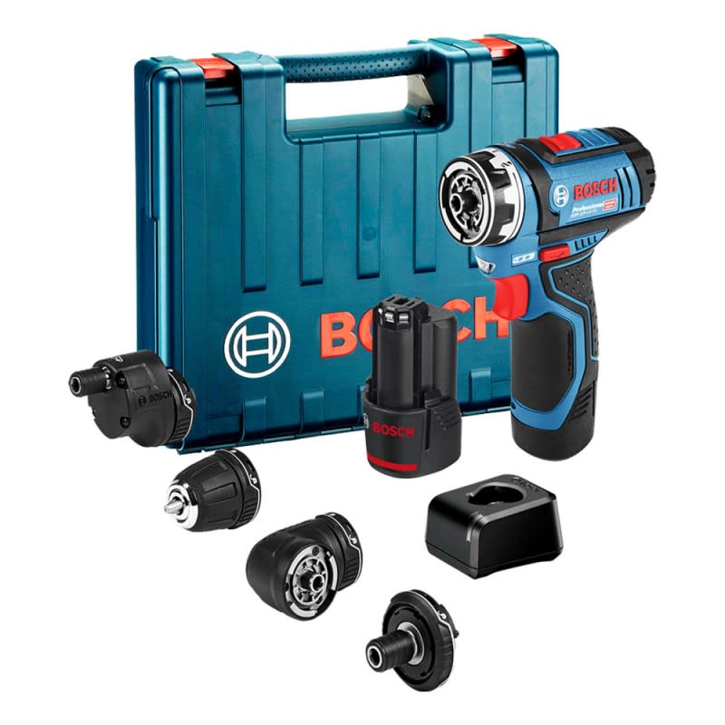 ATORNILLADOR 12V. SISTEMA FLEXICLICK 5 EN 1 GSR 12V-15 FC BOSCH / 06019F60E02