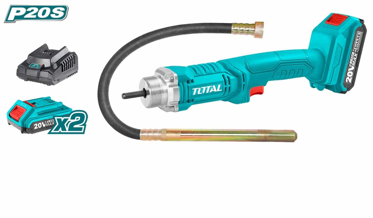 Vibrador de hormigón de iones de litio 20V TCVLI20230131