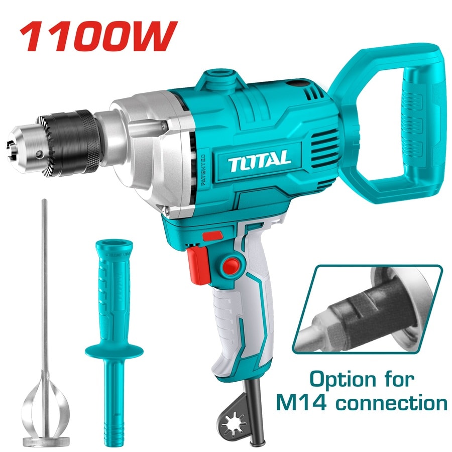 TALADRO MEZCLADOR TOTAL 1100W (TD61106)1