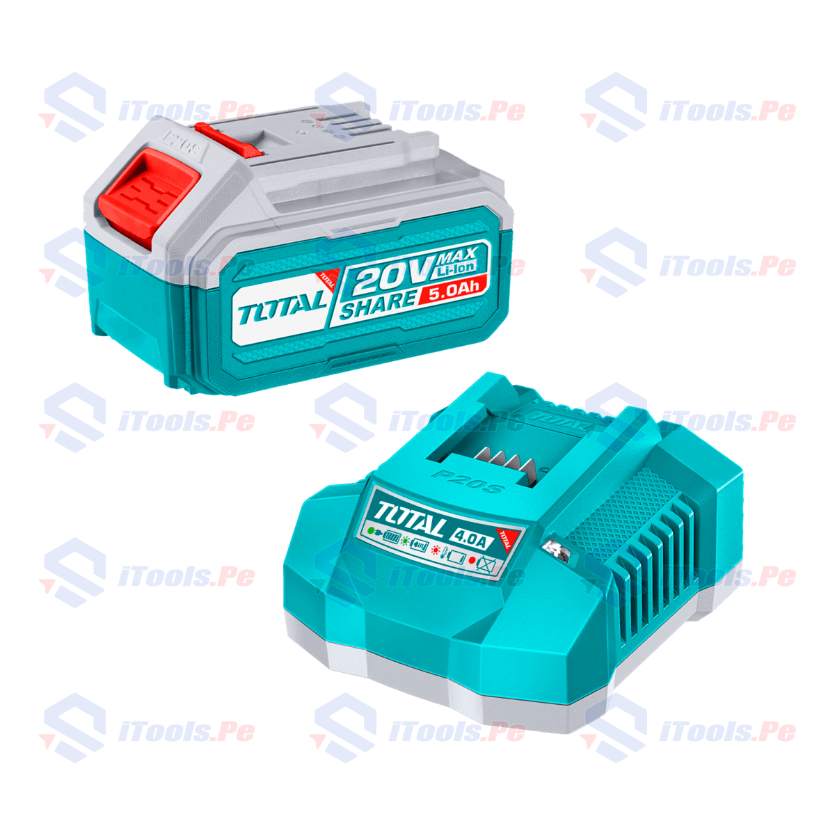 KIT INCIO BATERÍA 5AH + CARGADOR 4AH TOTAL1