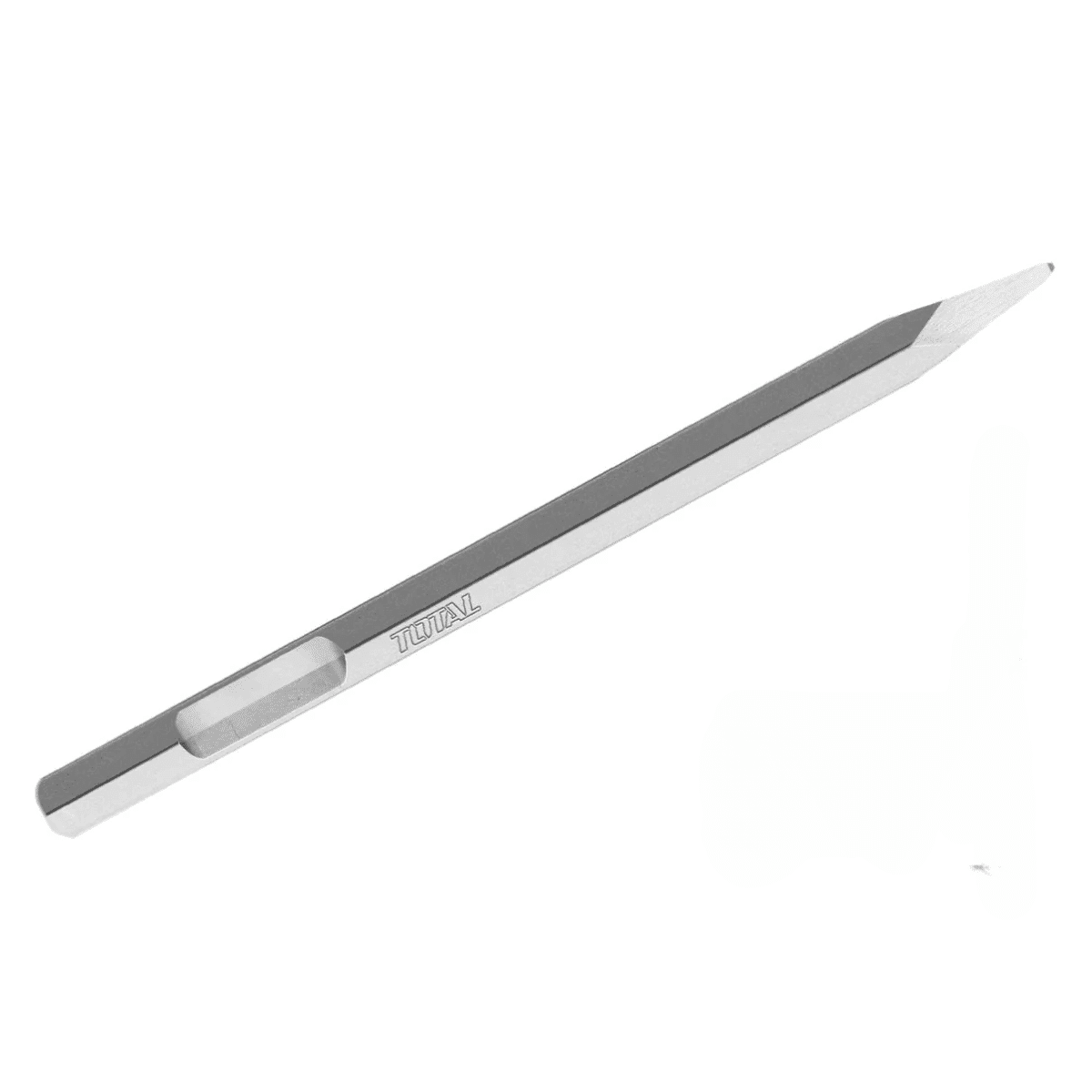 CINCEL PUNTA PARA MARTILLO DEMOLEDOR TOTAL TAC1531282 53 X 2.8 CM1