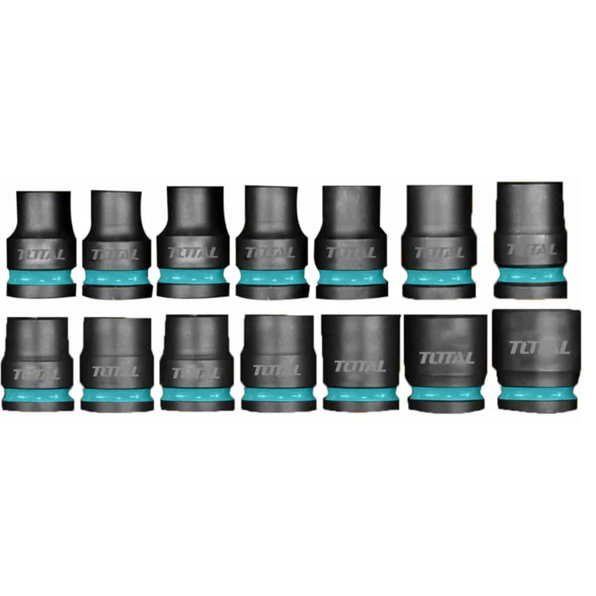 SET DADOS IMPACTO 1/2 PULG 14PCS 10-27MM CR-MO MALETIN INDUSTRIAL - THISTD121413