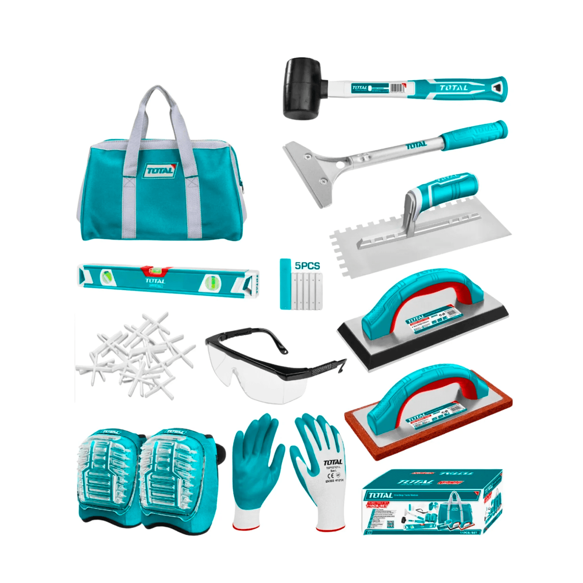 SET DE HERRAMIENTAS PARA CERAMICA X 11PCS TOTAL / THKTTS11061