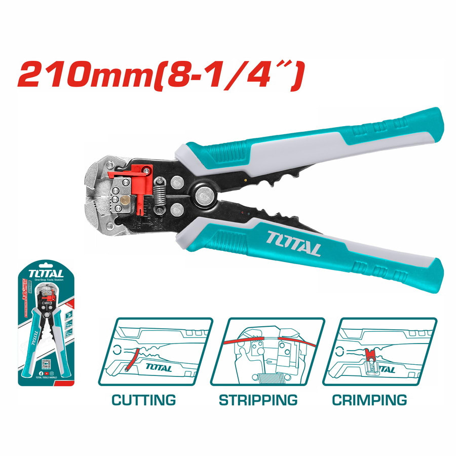 TOTAL ALICATE Pelacables automático (THT15246)1