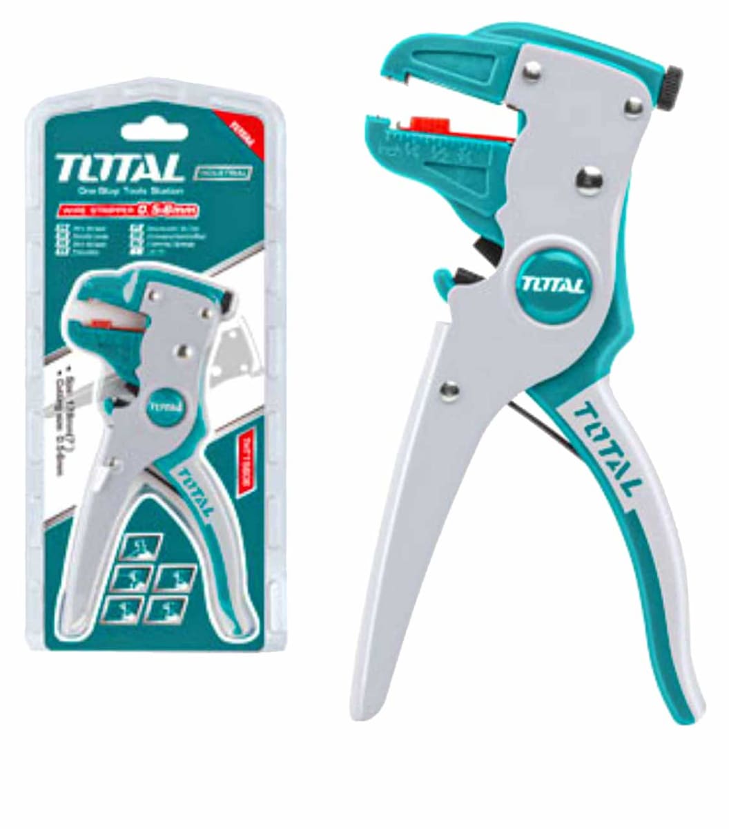 ALICATE PELACABLE Y CORTADOR 0.5-6MM AUTOMATICO THT156063