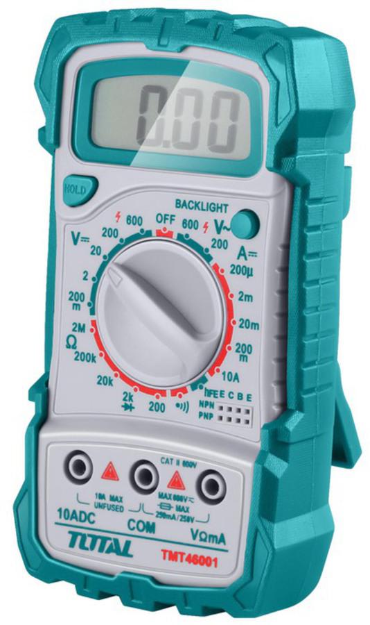 MULTIMETRO DIGITAL 600 V TOTAL TOOLS TMT460011