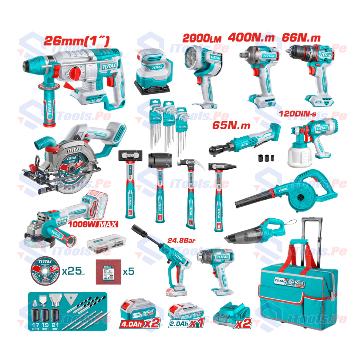 SUPER MEGA COMBO 18 EN 1 TOTAL1