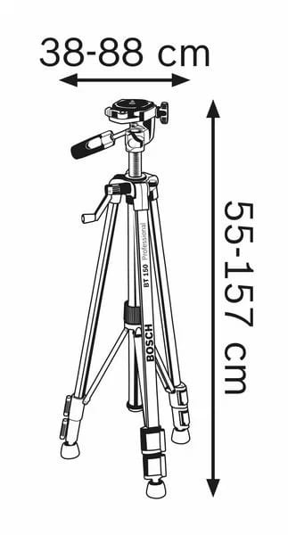 TRÍPODE BT 150 PROFESIONAL BOSCH2