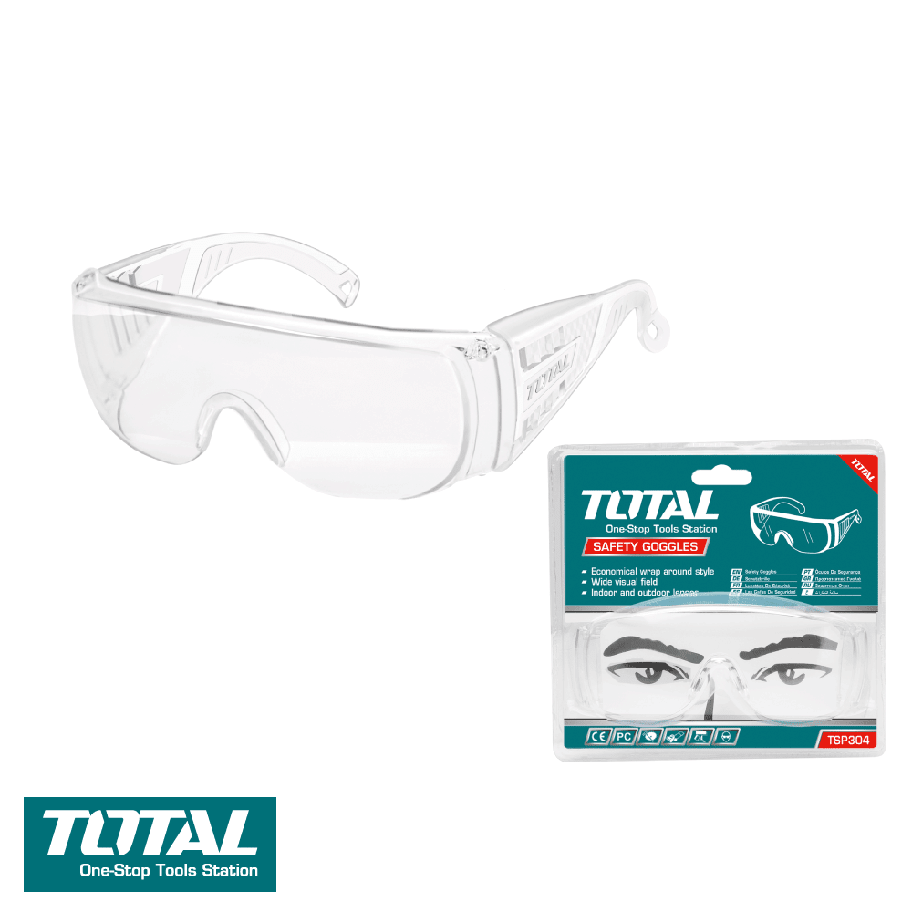 LENTES DE SEGURIDAD TRANSPARENTE ANZI TSP304 TOTAL1