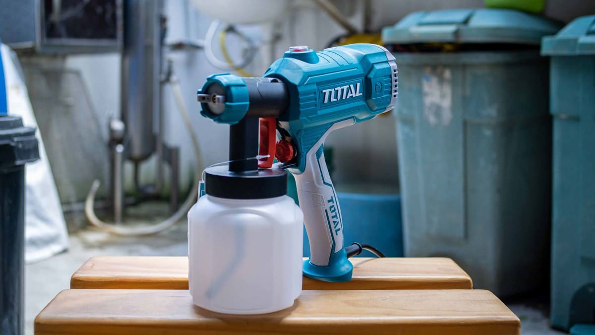 PISTOLA DE PINTAR ELECTRICA 450W TOTAL - FT - TT35063