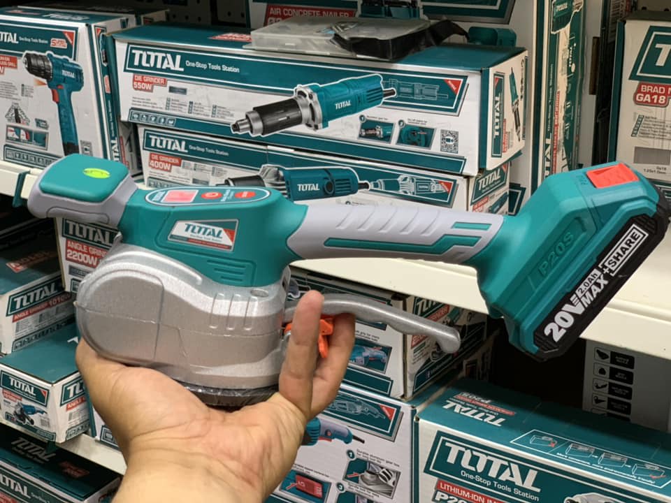 VENTOSA VIBRADOR 50K INALÁMBRICA 20V+ RODILLERAS TOTAL3