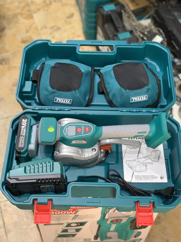 VENTOSA VIBRADOR 50K INALÁMBRICA 20V+ RODILLERAS TOTAL2