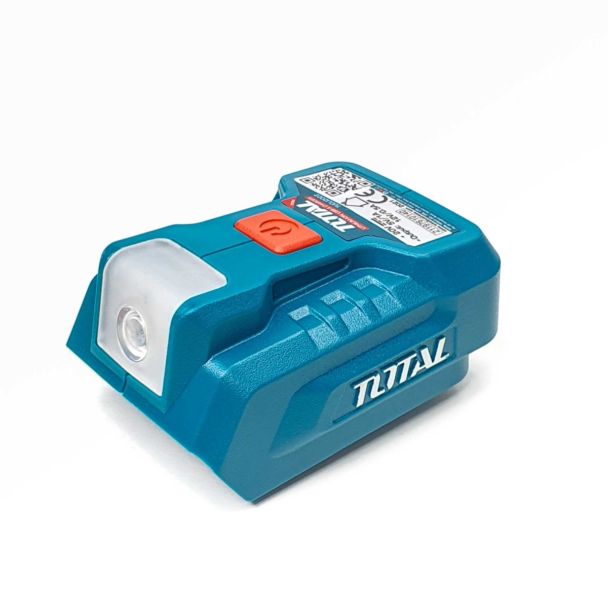 ADAPTADOR USB PARA CARGAR CELULAR + LUZ LED TOTAL3