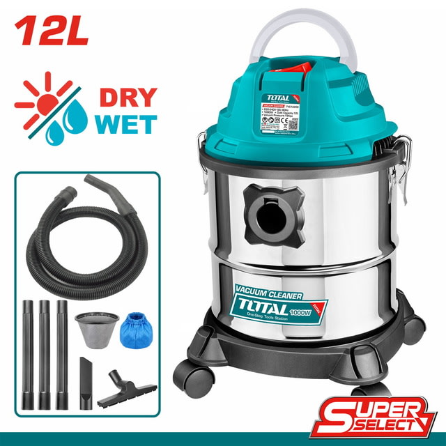 ASPIRADORA 12LT SUPER SELECT TOTAL1