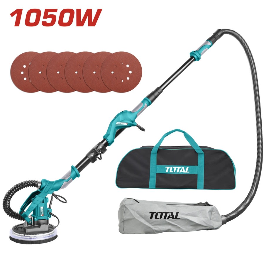LIJADORA DE PARED Y PISO 1050W TOTAL TOOLS TWS105013