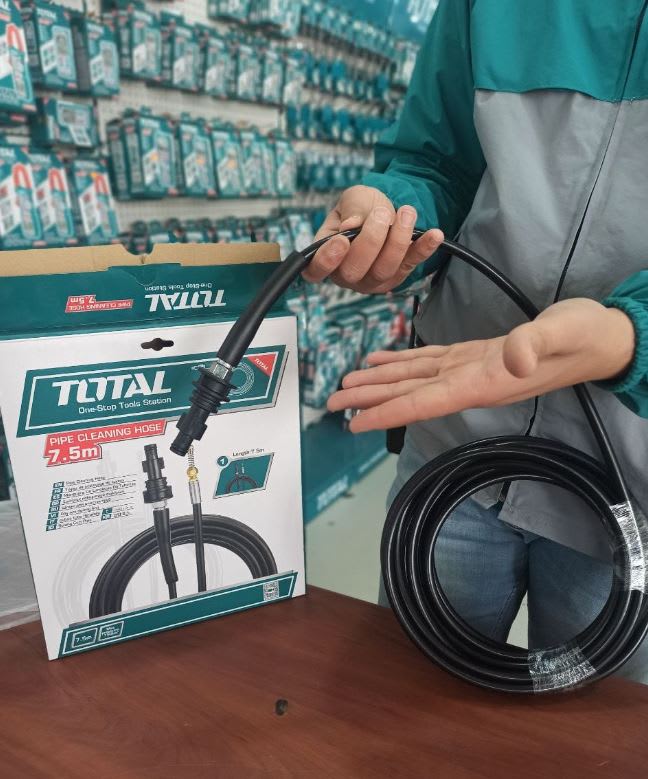 MANGUERA ALTA PRESION PARA HIDROLAVADORAS TOTAL 7.5 MT1