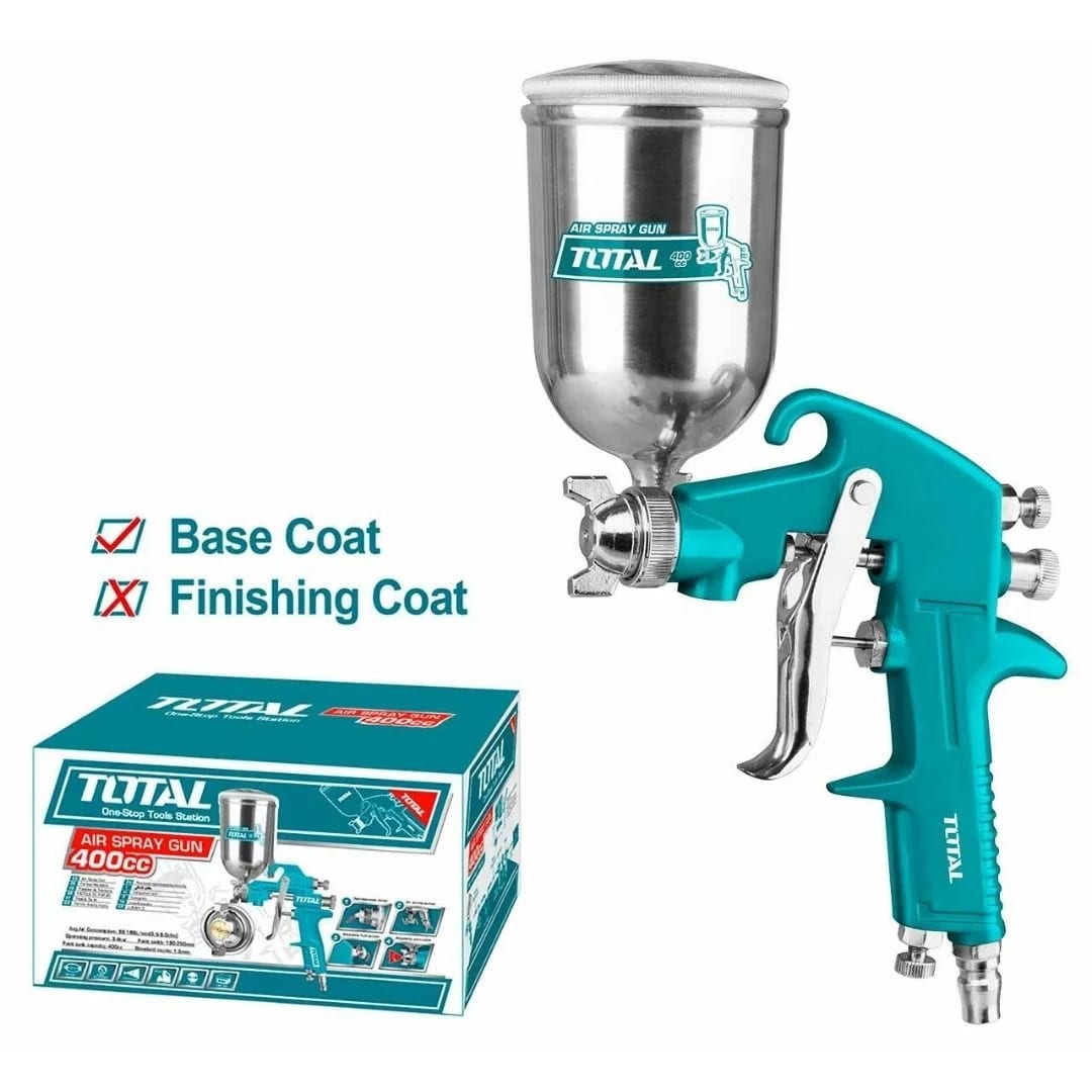 PISTOLA DE PINTAR 400CC DE GRAVEDAD TOTAL TAT104021