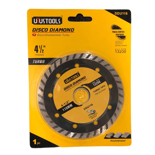DISCO CORTA CERAMICA 115MM TURBO UYUSTOOLS1