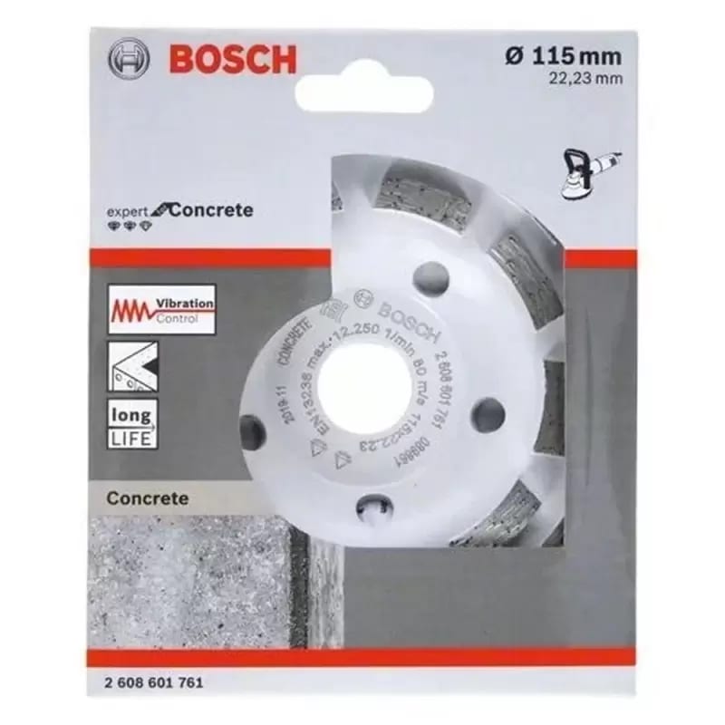 VASO DIAMANTADO PARA CONCRETO 115MM BOSCH3