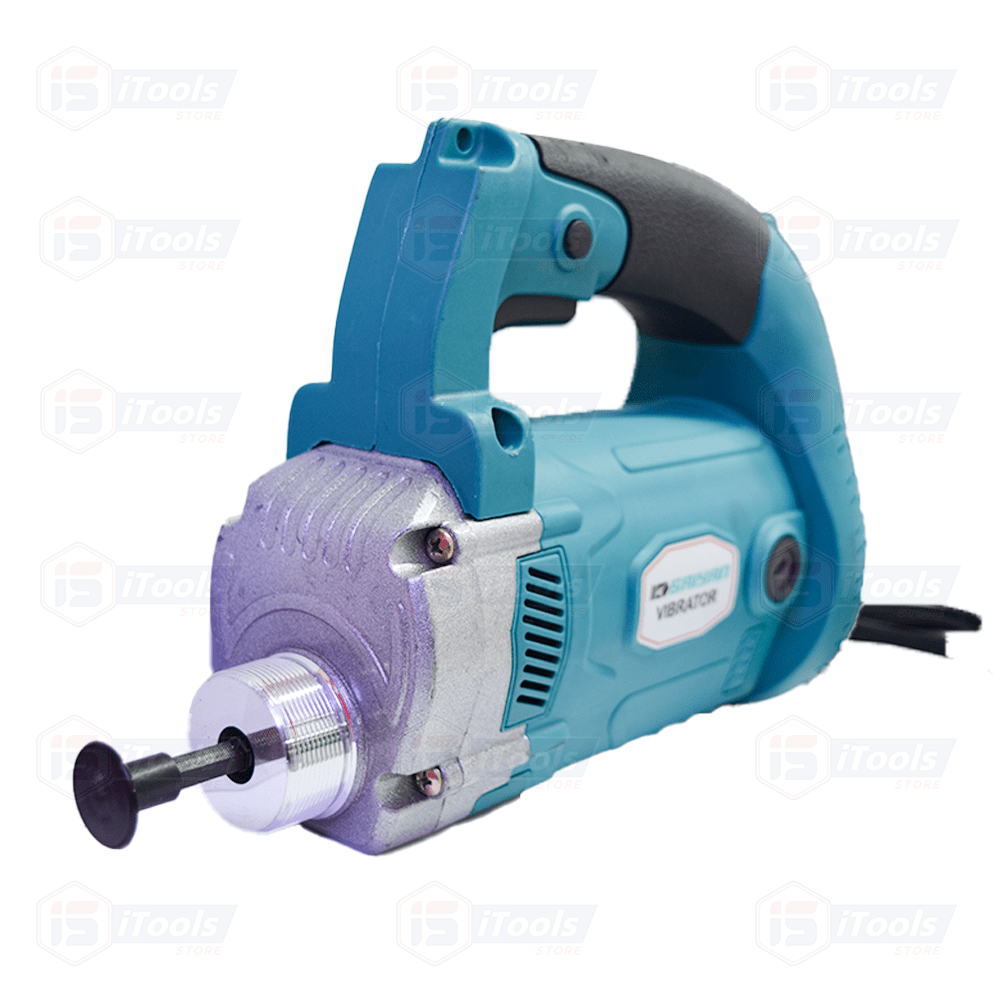 VIBRADOR ELÉCTRICO DE CONCRETO DE MANO 1700W ROJO -50MM + MANGUERA DE 4M / VC3455HD4M SAIYAN3