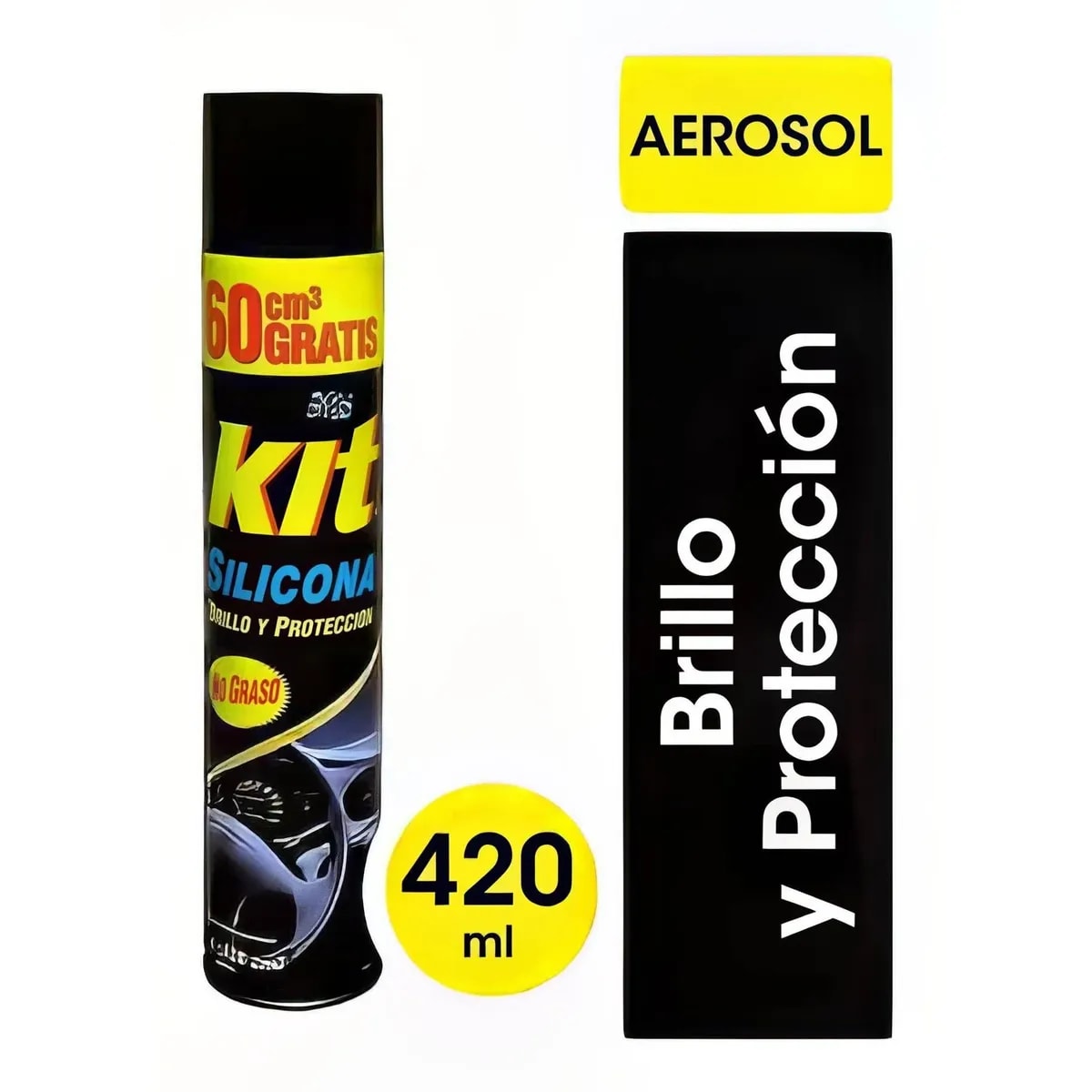SILICONA KIT AEROSOL SPRAY AUTO 420ML 5494002