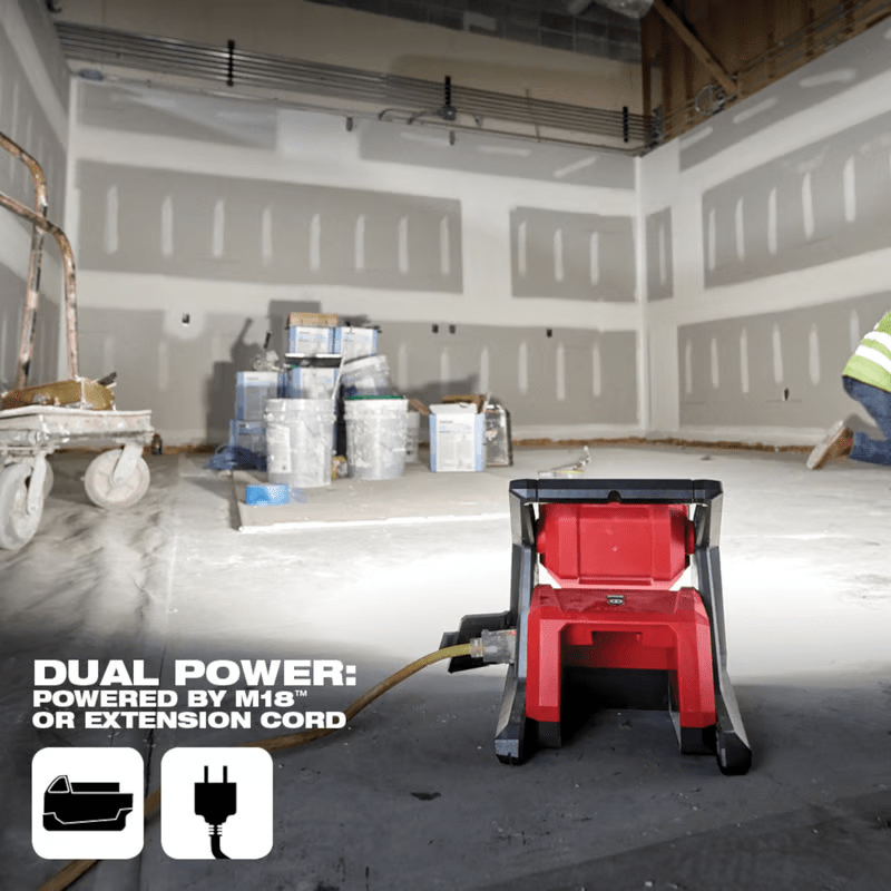 REFLECTOR INTENSO DE DOBLE POTENCIA M18™ ROVER™ 4000 LUM MILWAUKEE / 2366-203