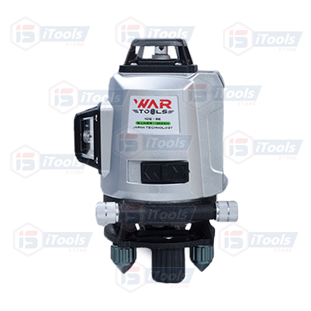 NIVEL LASER DE 16 LINEAS VERDES 4DE+TRIPODE 1.5 MT WAR TOOLS2