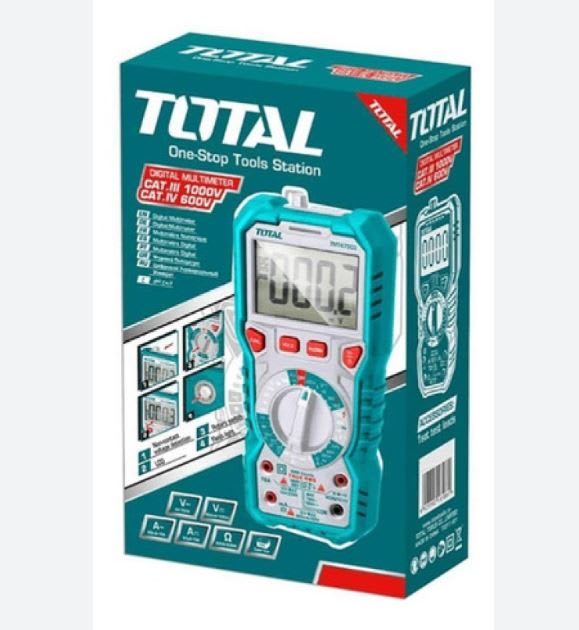 MULTIMETRO DIGITAL 600V - 1000V TOTAL2