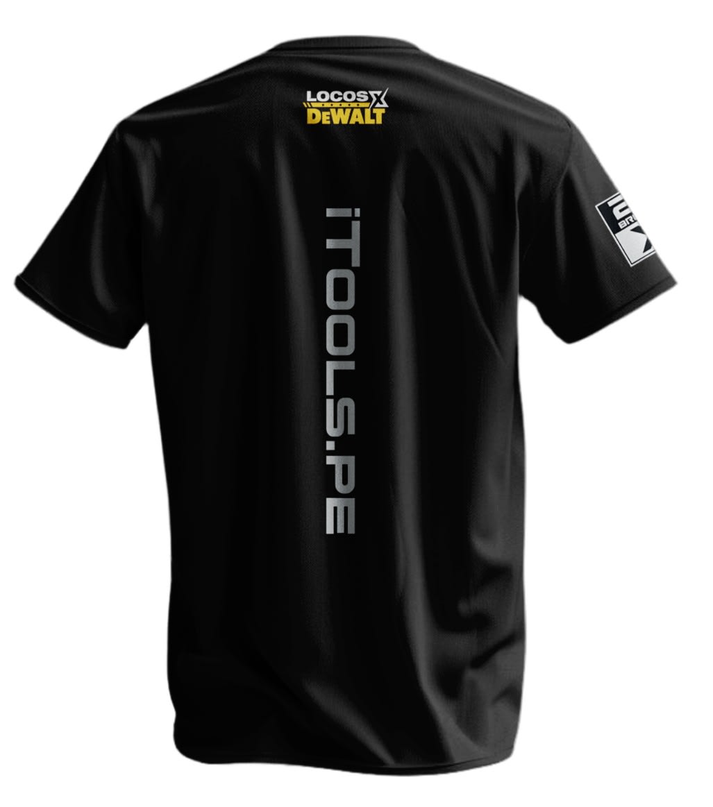 Polo de algodón locos por dewalt - talla L3