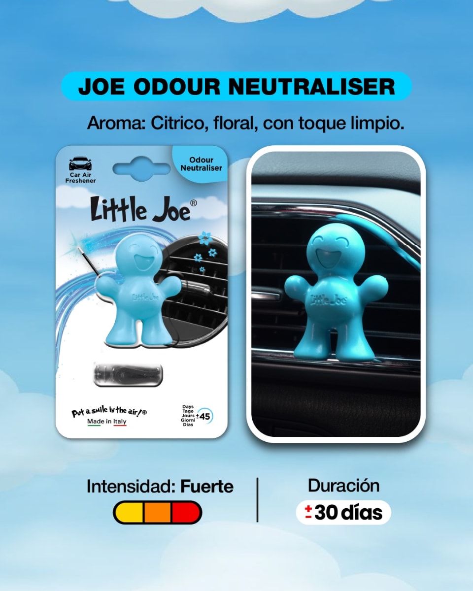 AROMATIZANTE PARA AUTO ODOUR NEUTRALISER LITTLE JOE / LJ0012
