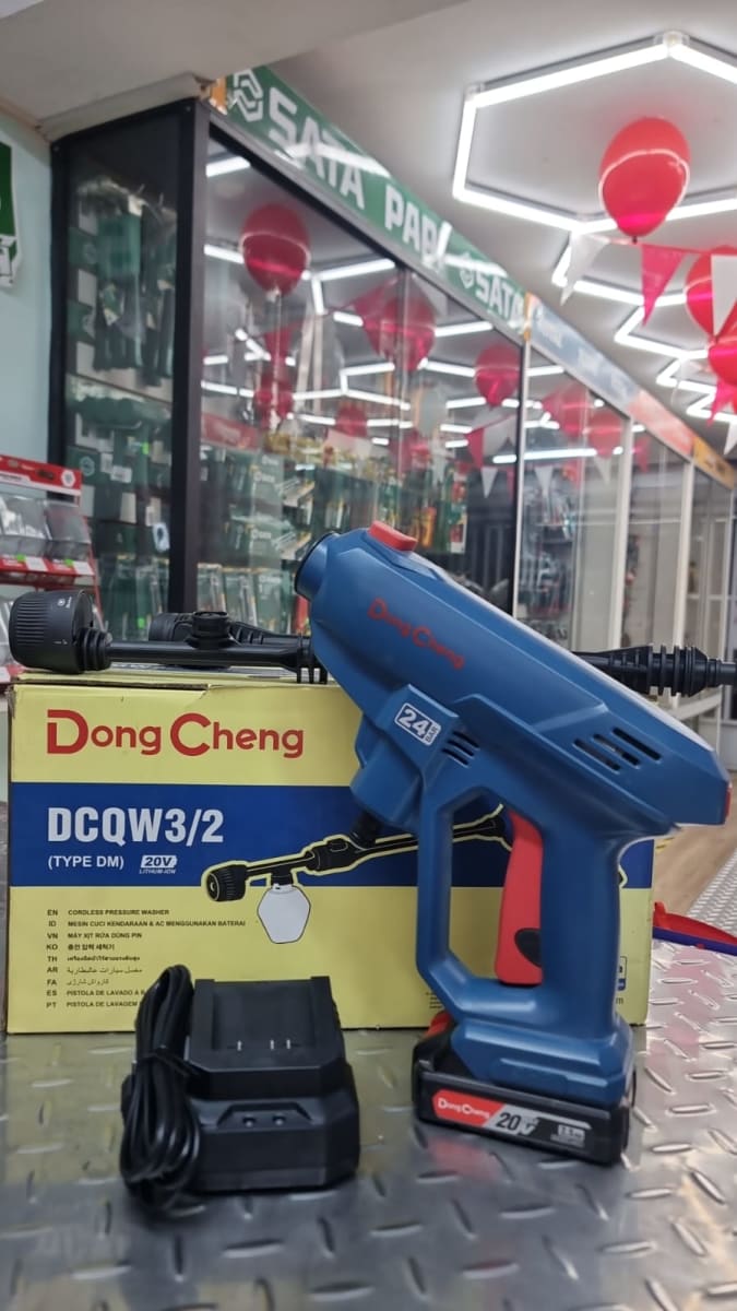 Hidrolavadora DongCheng  20V 1Bat x 2.5Ah  DCQW3/2LIQUI2