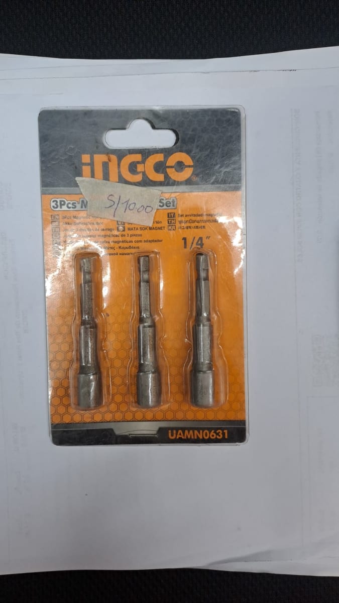 Juego de adaptador magnetico encastre 1/4