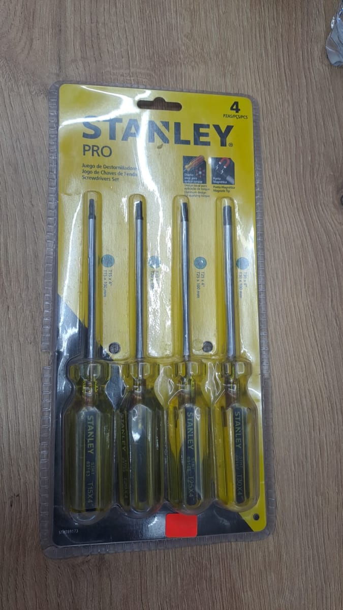 Juego De 4 Destornilladores Pro Punta Torx® Stanley liquidacion3