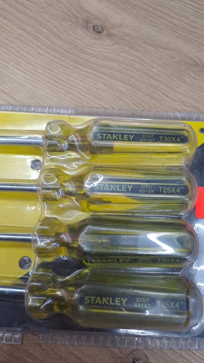 Juego De 4 Destornilladores Pro Punta Torx® Stanley liquidacion4