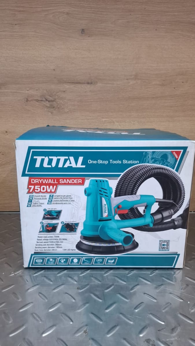 Lijadora para paredes de yeso 750w total tdws7501/ TDWS7501-LI1