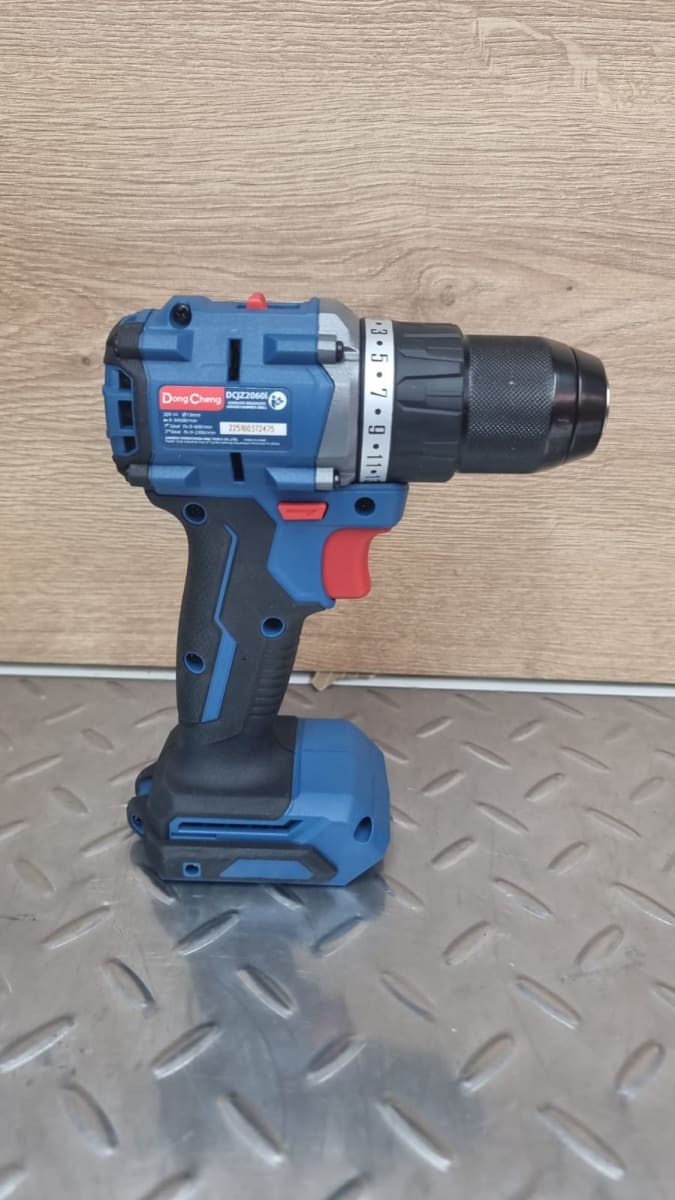 Taladro percutor 60nm inalambrico baretools dongcheng / DCJZ2060IZ-LI2