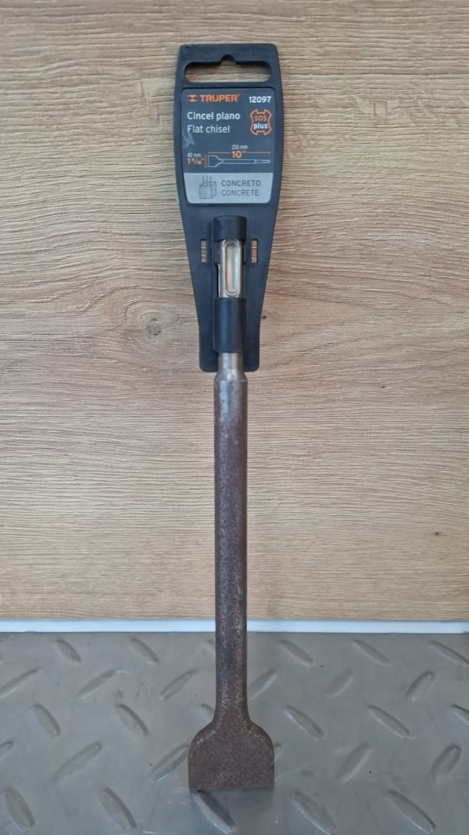 Cincel plano grueso sds plus 1-1/2