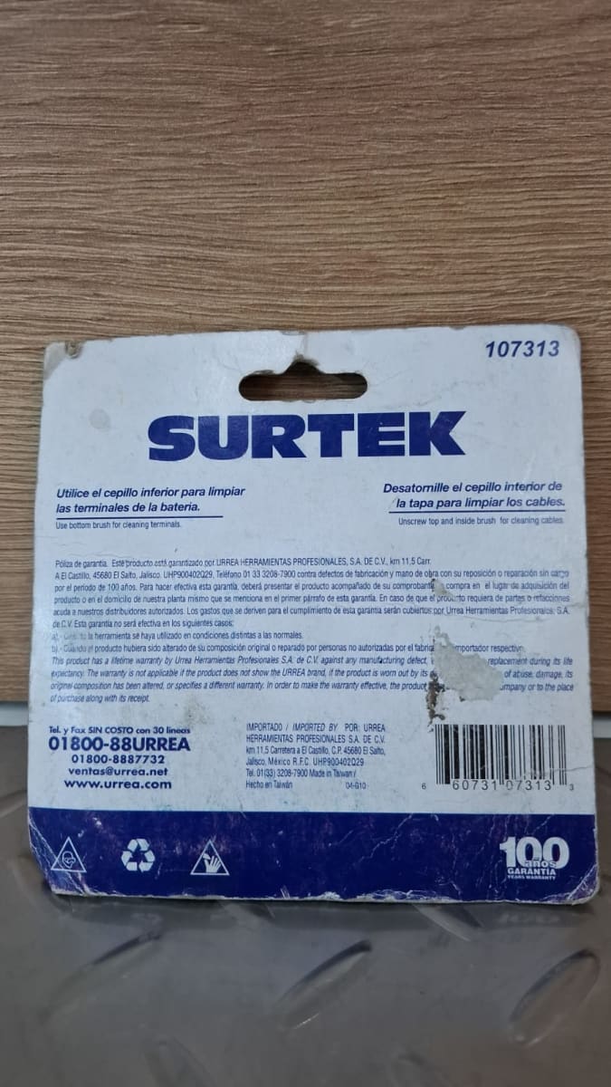 Limpiador de Terminales de Bateria Surtek/107313-LI3