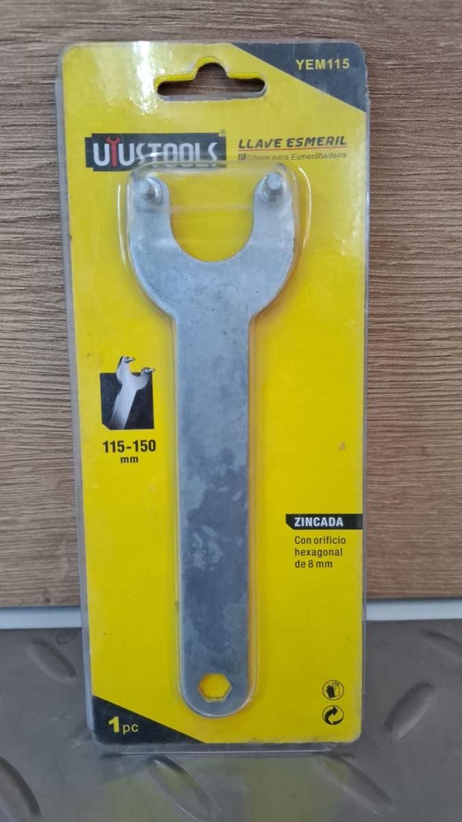 Llave universal p/amoladora 115-150mm/ YEM115-LI1