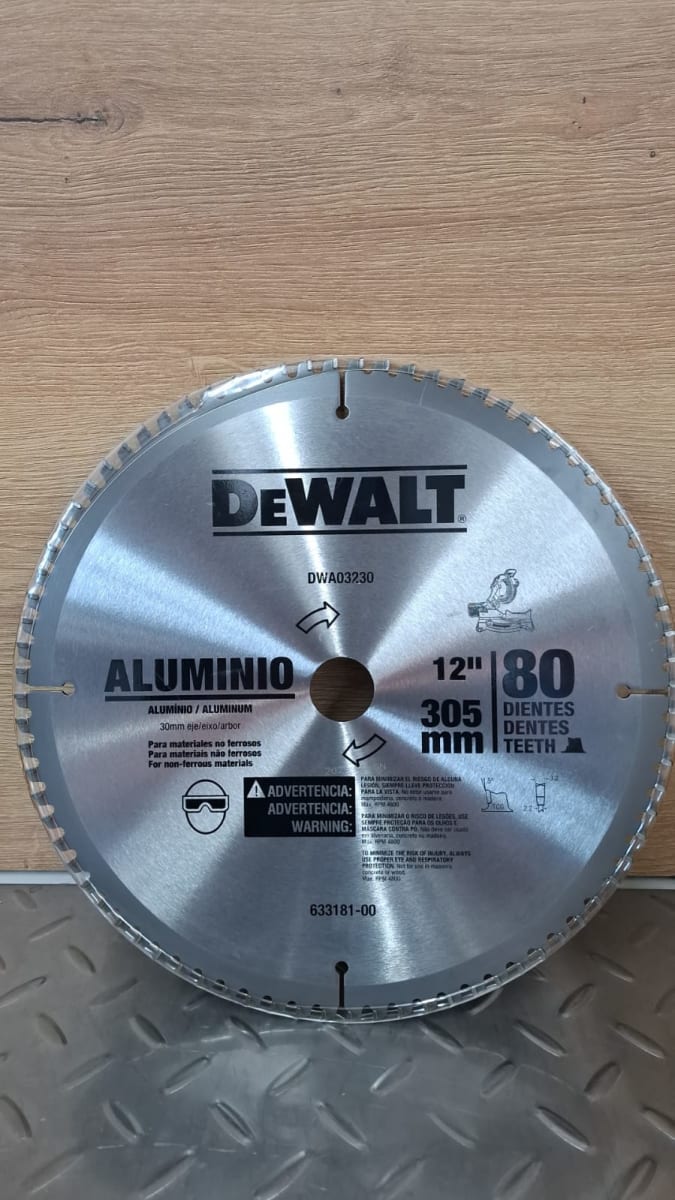 Disco de sierra para aluminio 12