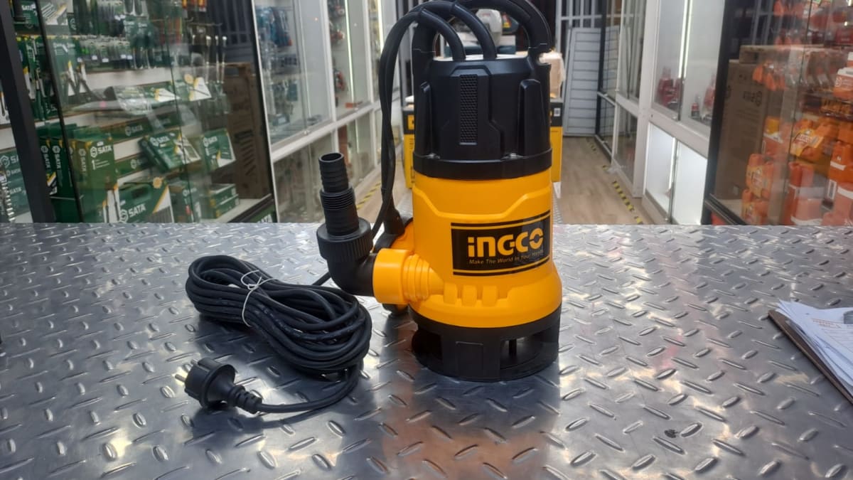 BOMBA SUMERGIBLE PLASTICA 750W INGCO SPD7508-LI2