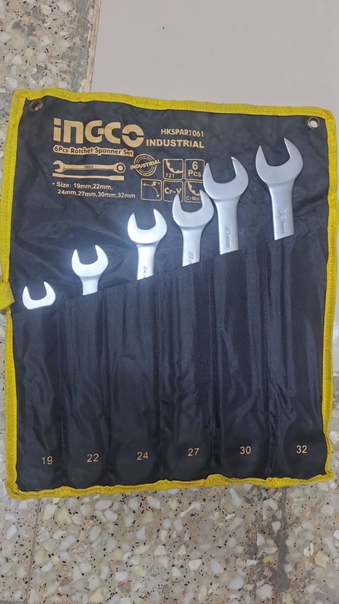 Juego llaves carraca 6 pcs/ HKSPAR1061-LI1