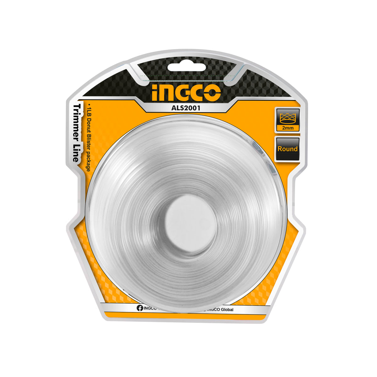 NYLON PARA DESGROSADORA EN BLISTER - INGCO - ALS20011