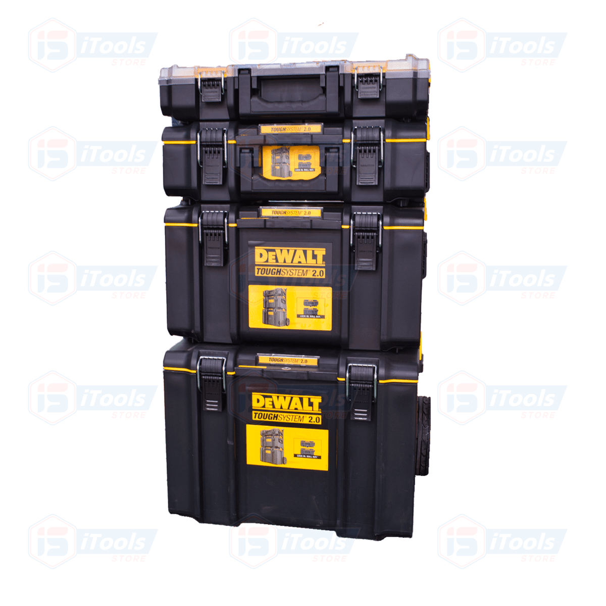 CAJAS PORTAHERRAMIENTAS DEWALT TOUGHSYSTEM 2.0 - PACK DE 4 PZAS / DWST60400-PACK2