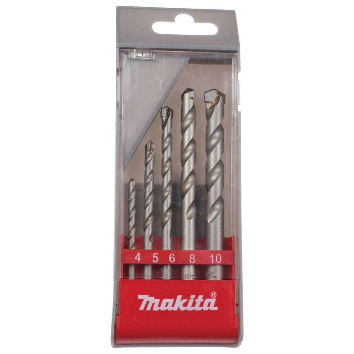 Set de brocas para concreto (5 pcs) (4, 5, 6, 8, 10) d-41040 makita1