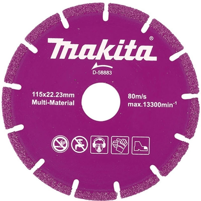 DISCO DIAMANTADO 4 1/2'' X 7/8'' MAKITA / D-588831